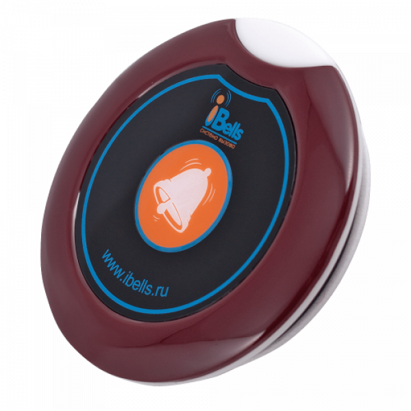 Ibells 305 - мини кнопка вызова вишня